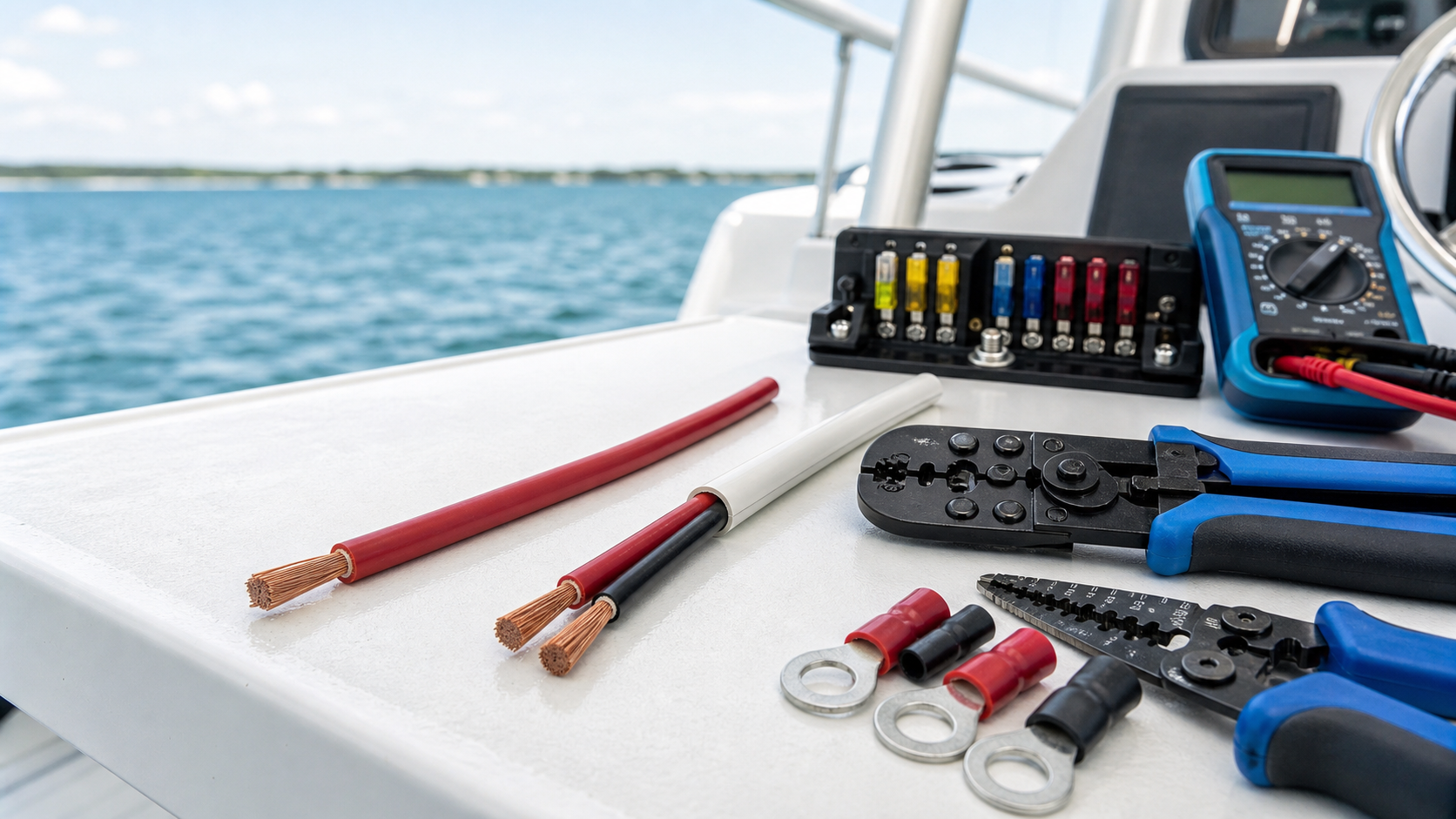 Marine Primary Wire vs. Duplex Wire: Which Should You Use?