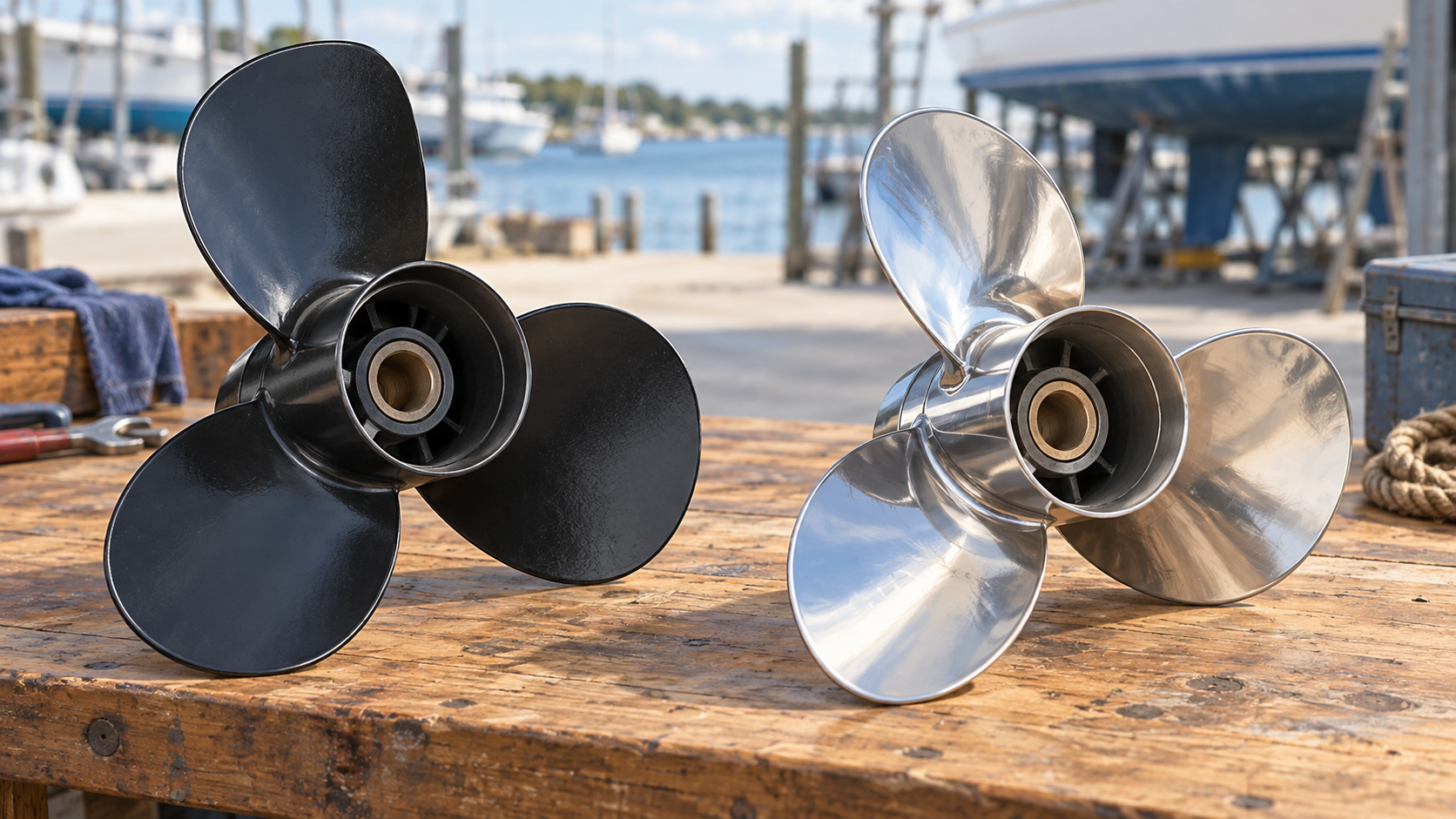 Aluminum vs. Stainless Steel Props: Which Is Worth It?